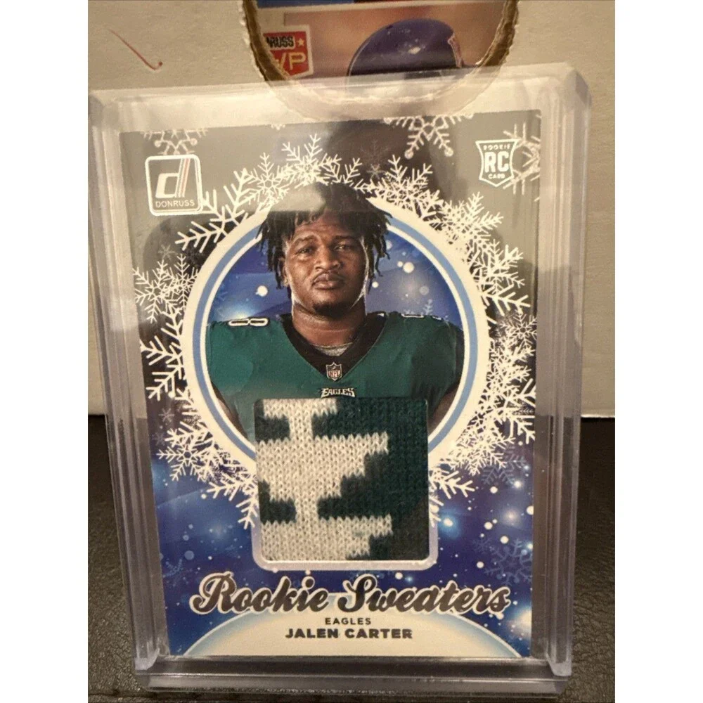 2023 Donruss - Rookie Holiday Sweaters Jalen Carter #HS-JCA (MEM, RC)🔥💥🔥
